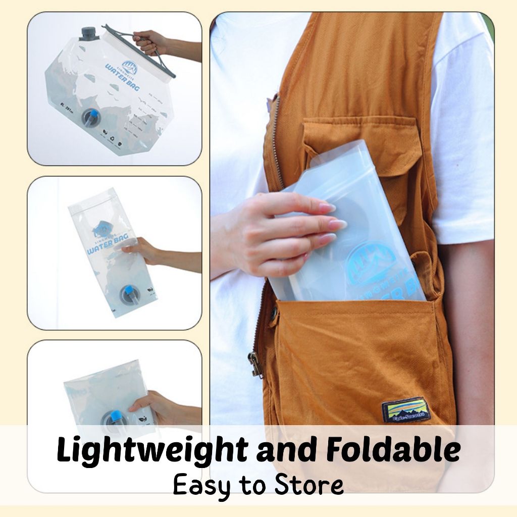 BIBISWIM Collapsible Water Carrier 8-20L