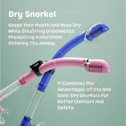 BIBISWIM 20 Color Snorkel Mask Set