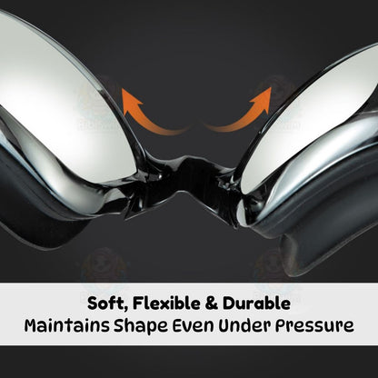 BIBISWIM Earplug Swim Goggles Anti Fog