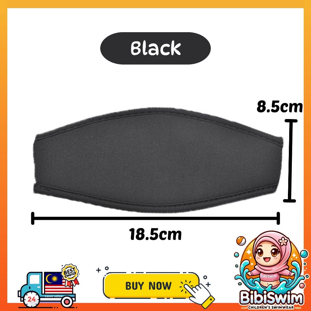 BIBISWIM Swim Goggle Strap Cover