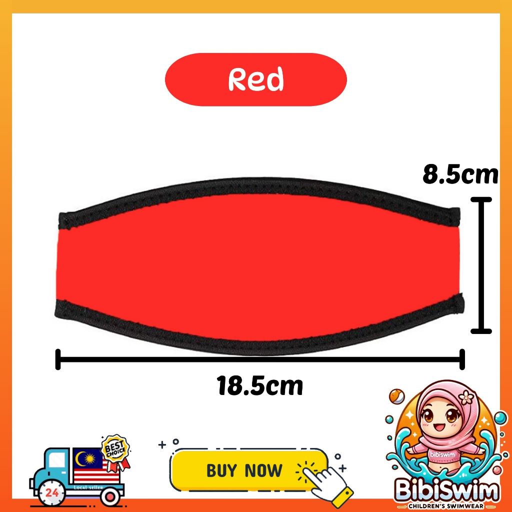 BIBISWIM Swim Goggle Strap Cover