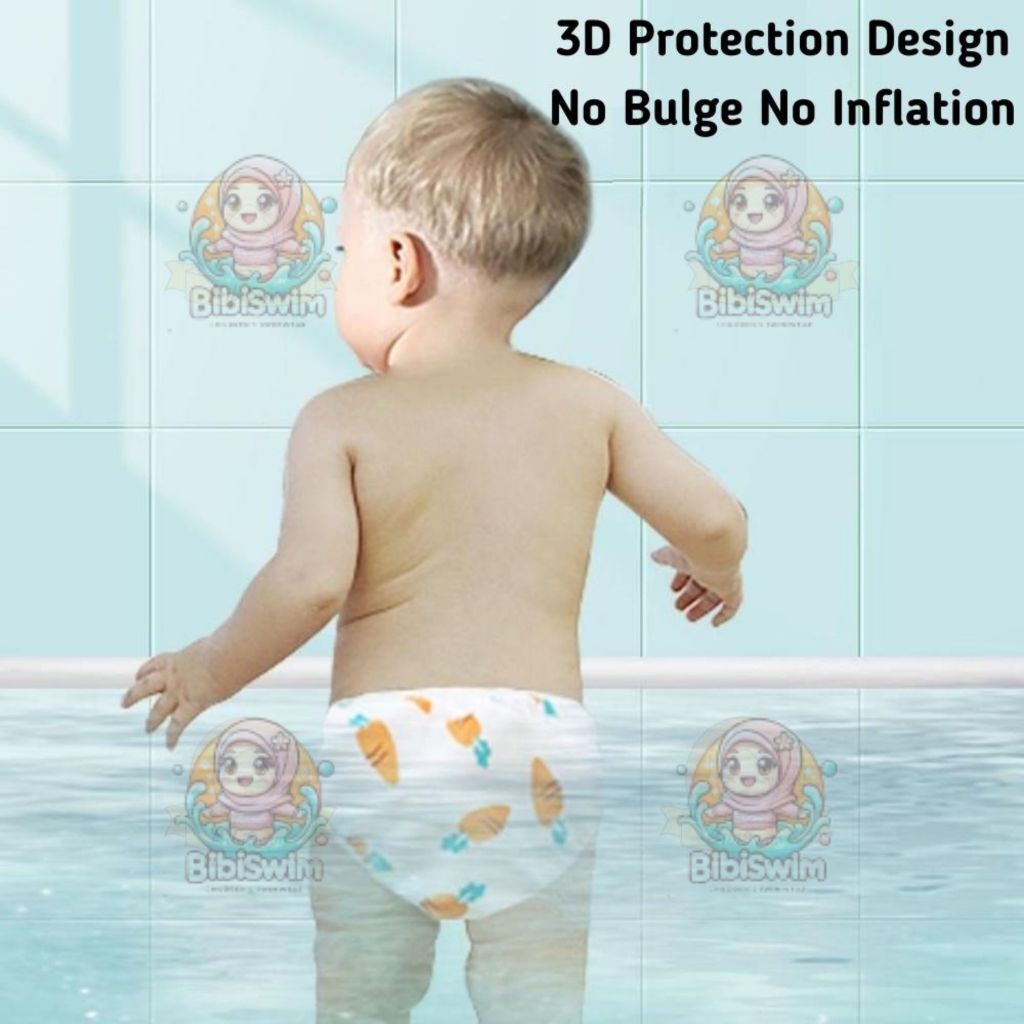 BIBISWIM Seaside Reusable Baby Swim Diapers