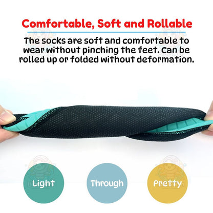 BIBISWIM Ocean Bliss Anti-Slip Water & Swim Socks