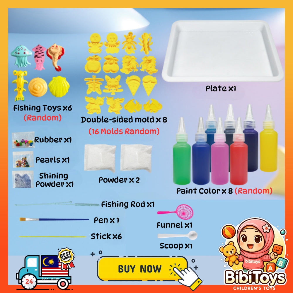 BIBISWIM Magic Water Gel Craft Kit