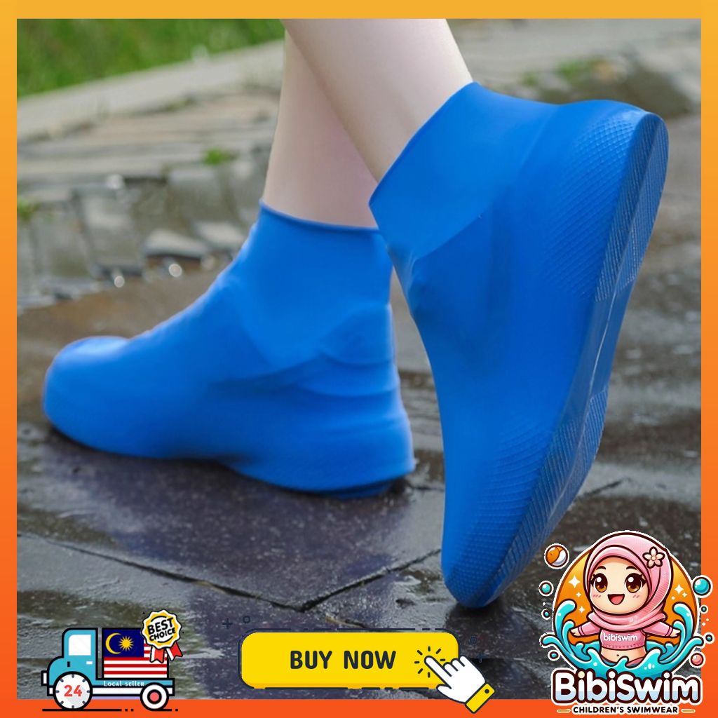BIBISWIM AquaGuard Slip-Resistant Shoe Covers