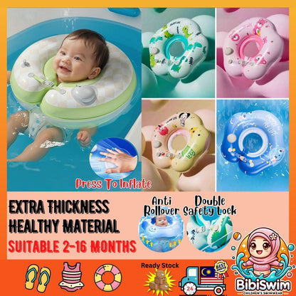 BIBISWIM Inflatable Baby Neck Float