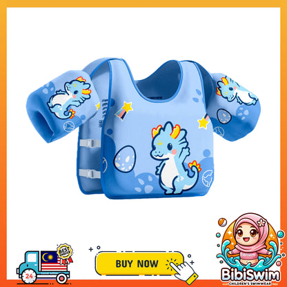 BIBISWIM Adjustable Kids Swim Vest