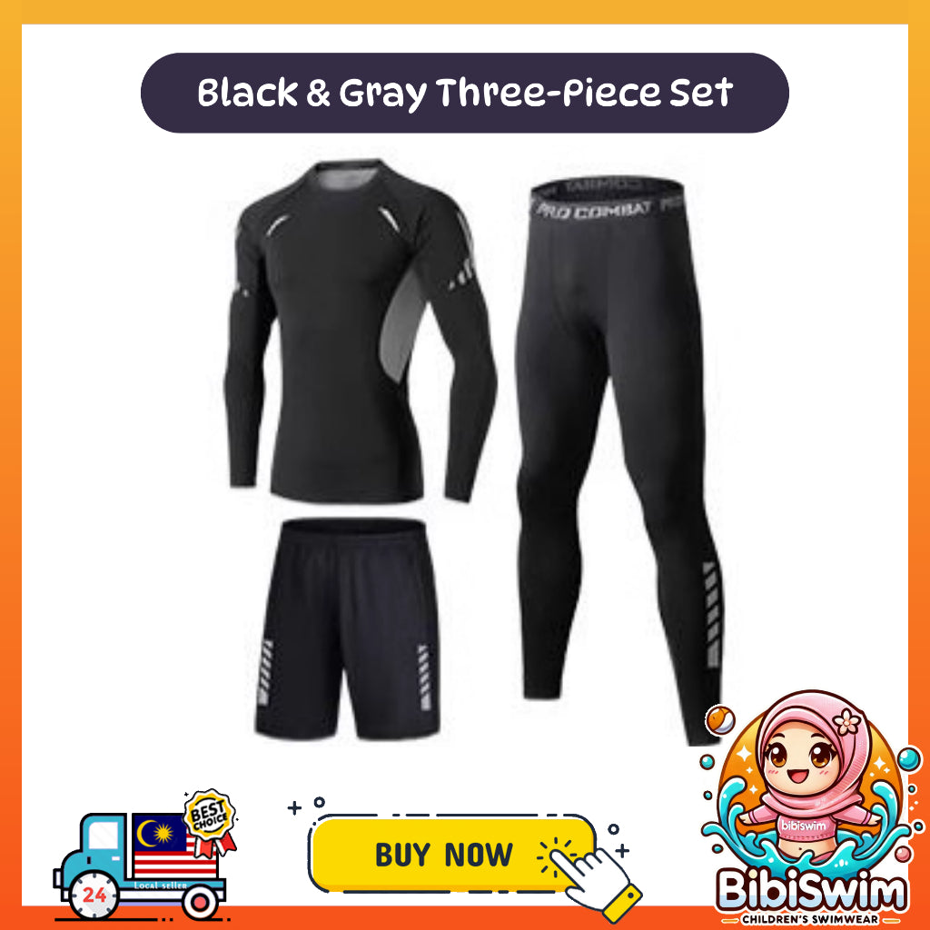 BIBISWIM Plus Size UPF50 Surf Set