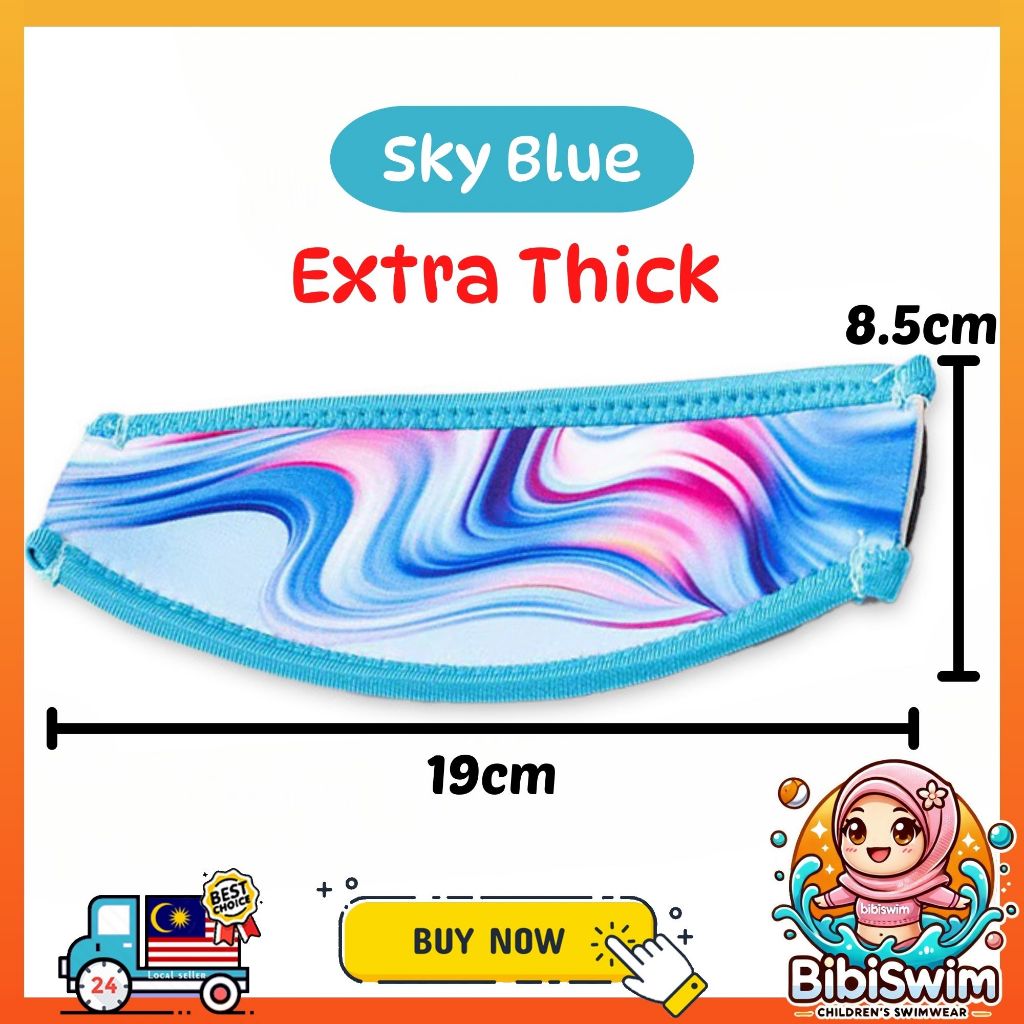BIBISWIM Swim Goggle Strap Cover