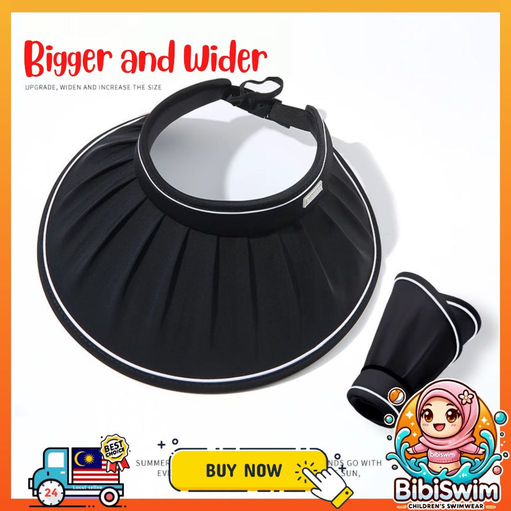 BIBISWIM Foldable Neck Flap Sun Hat