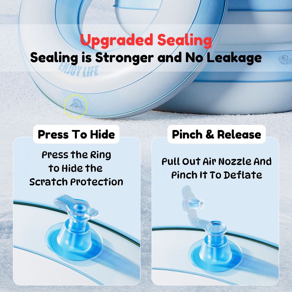 BIBISWIM SelfInflating Swim Ring