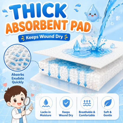 BIBISWIM Ocean Shield Waterproof Transparent Plasters