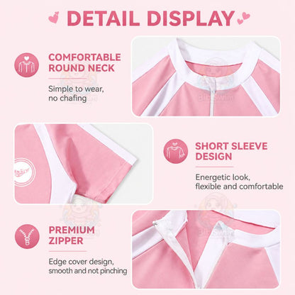 BIBISWIM Seaside Cartoon Baby Girl Swimsuit