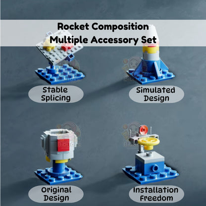BIBISWIM Space Station Rocket Blocks