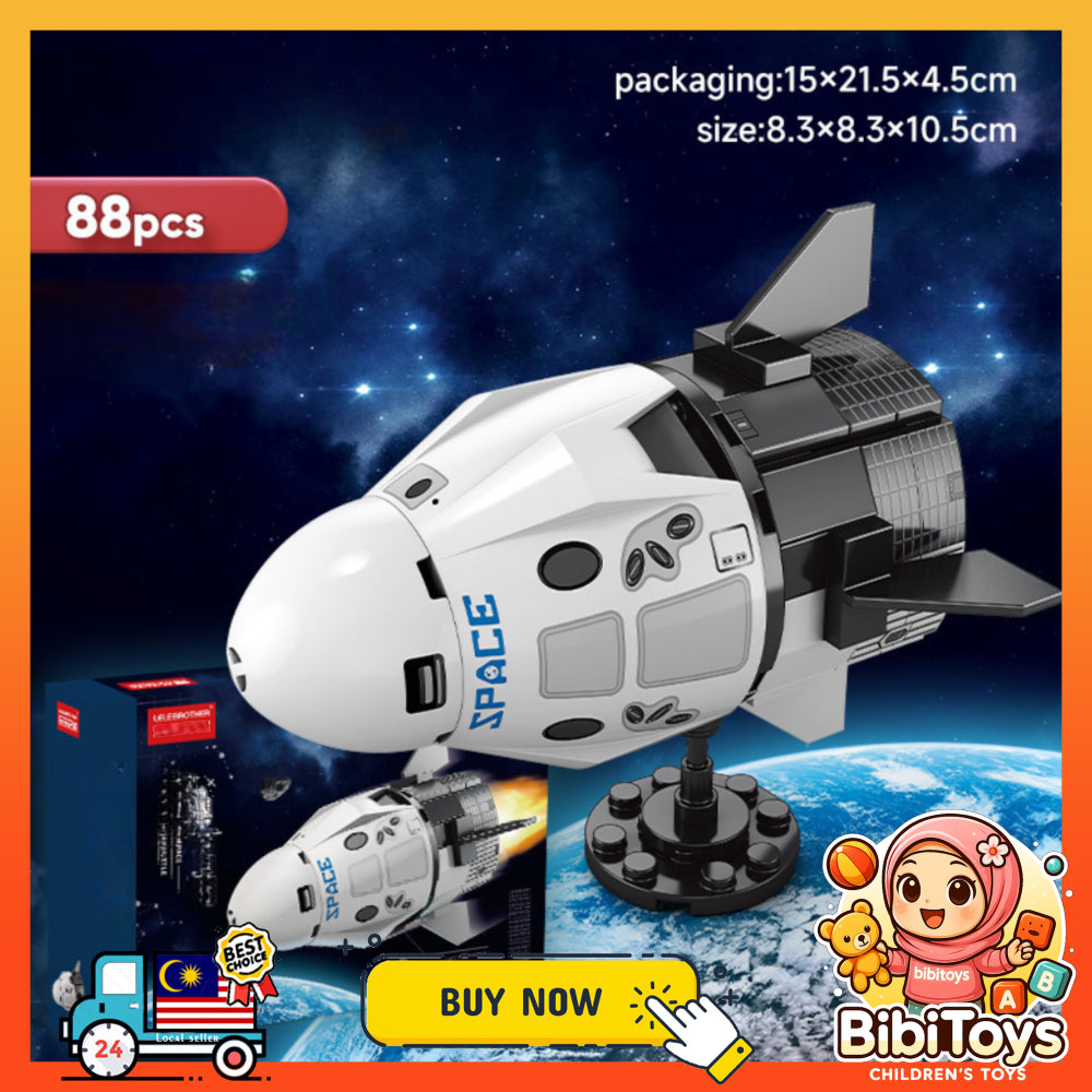 BIBISWIM Space Station Rocket Blocks