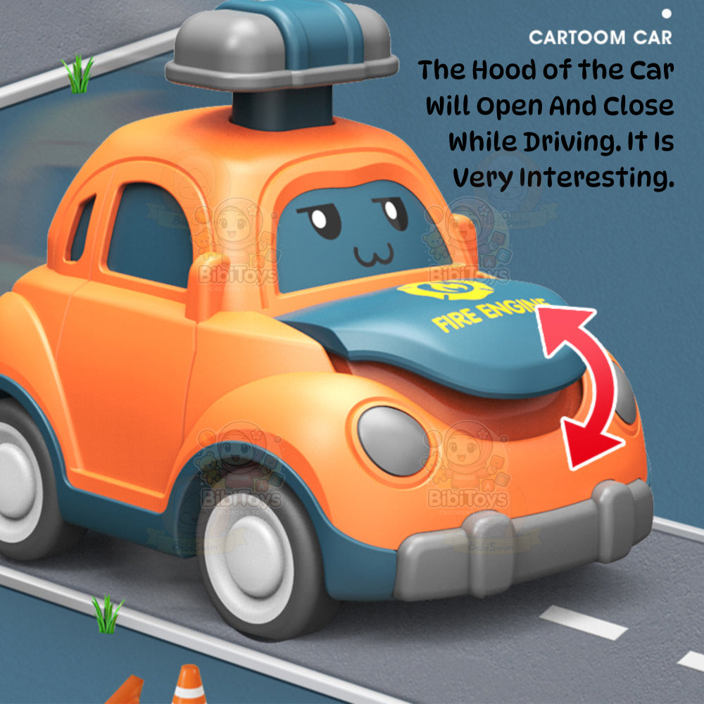 BIBISWIM Press & Go Toddler Cars