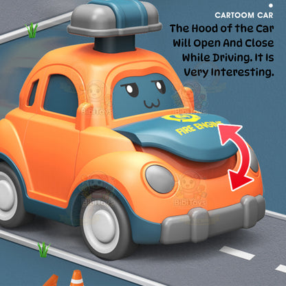 BIBISWIM Press & Go Toddler Cars