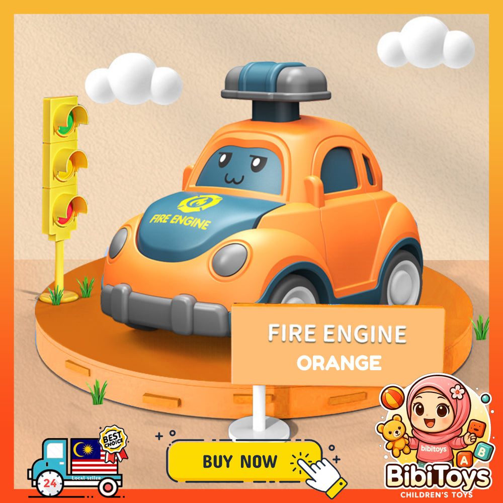 BIBISWIM Press & Go Toddler Cars