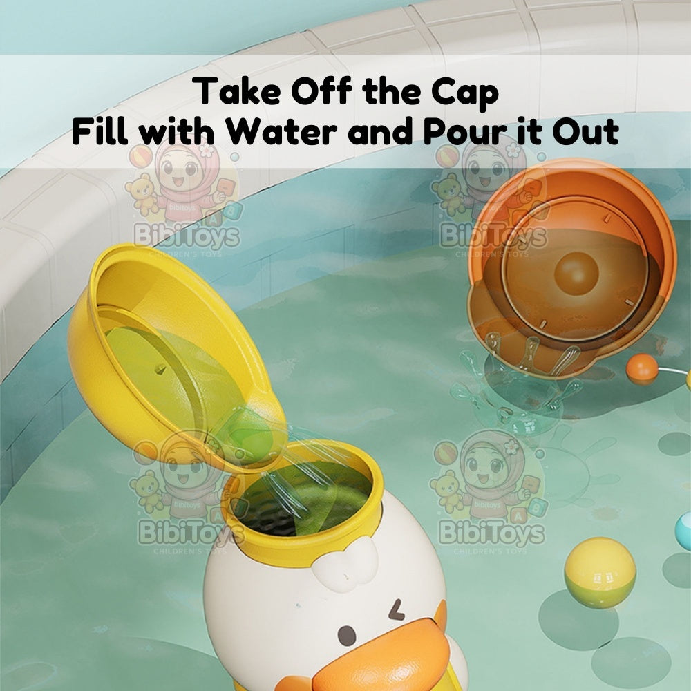 BIBISWIM Rotating Water Wheel Bath Toy