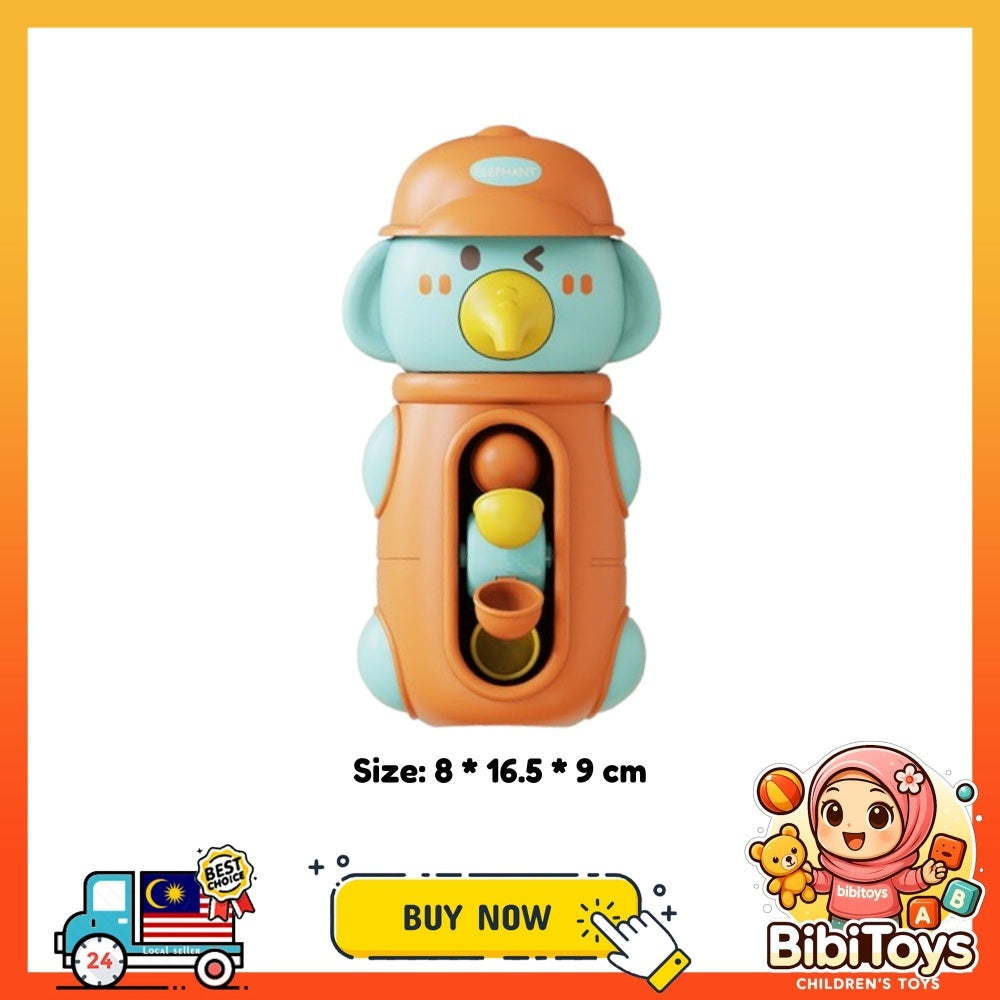 BIBISWIM Rotating Water Wheel Bath Toy