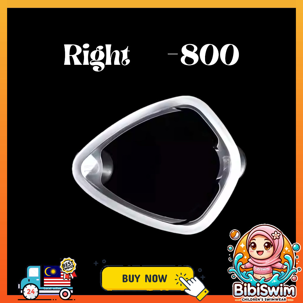 BIBISWIM Myopia Snorkel Mask Power Lens