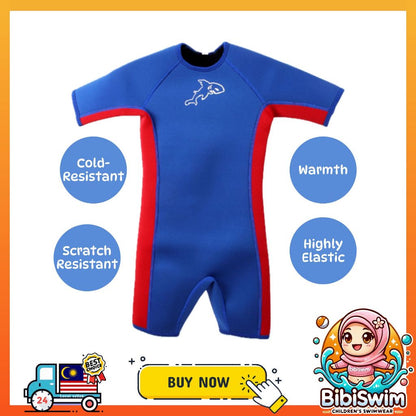 BIBISWIM Kids Cold Water Wetsuit UPF 50