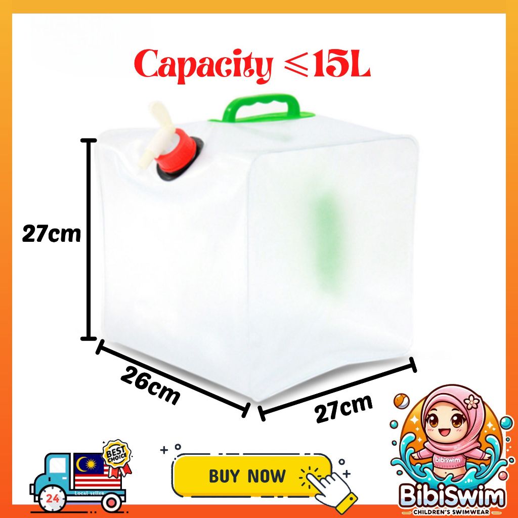 BIBISWIM Collapsible Water Carrier 8-20L