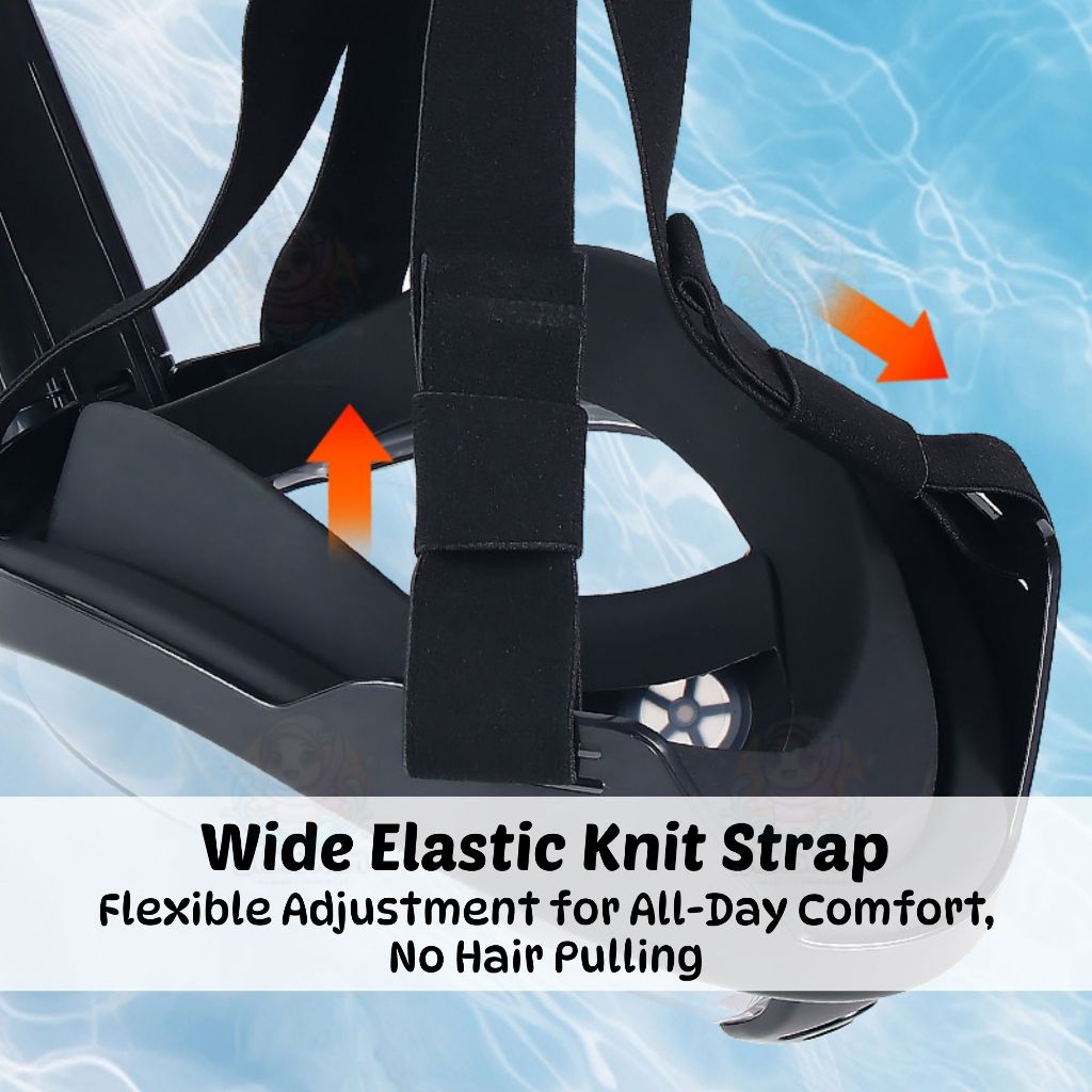 BIBISWIM Panoramic Anti-Fog Snorkel Mask