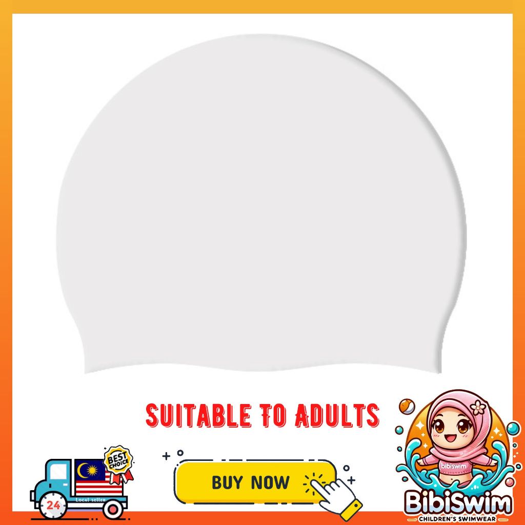 BIBISWIM EarGuard Swim Cap 20 Colors