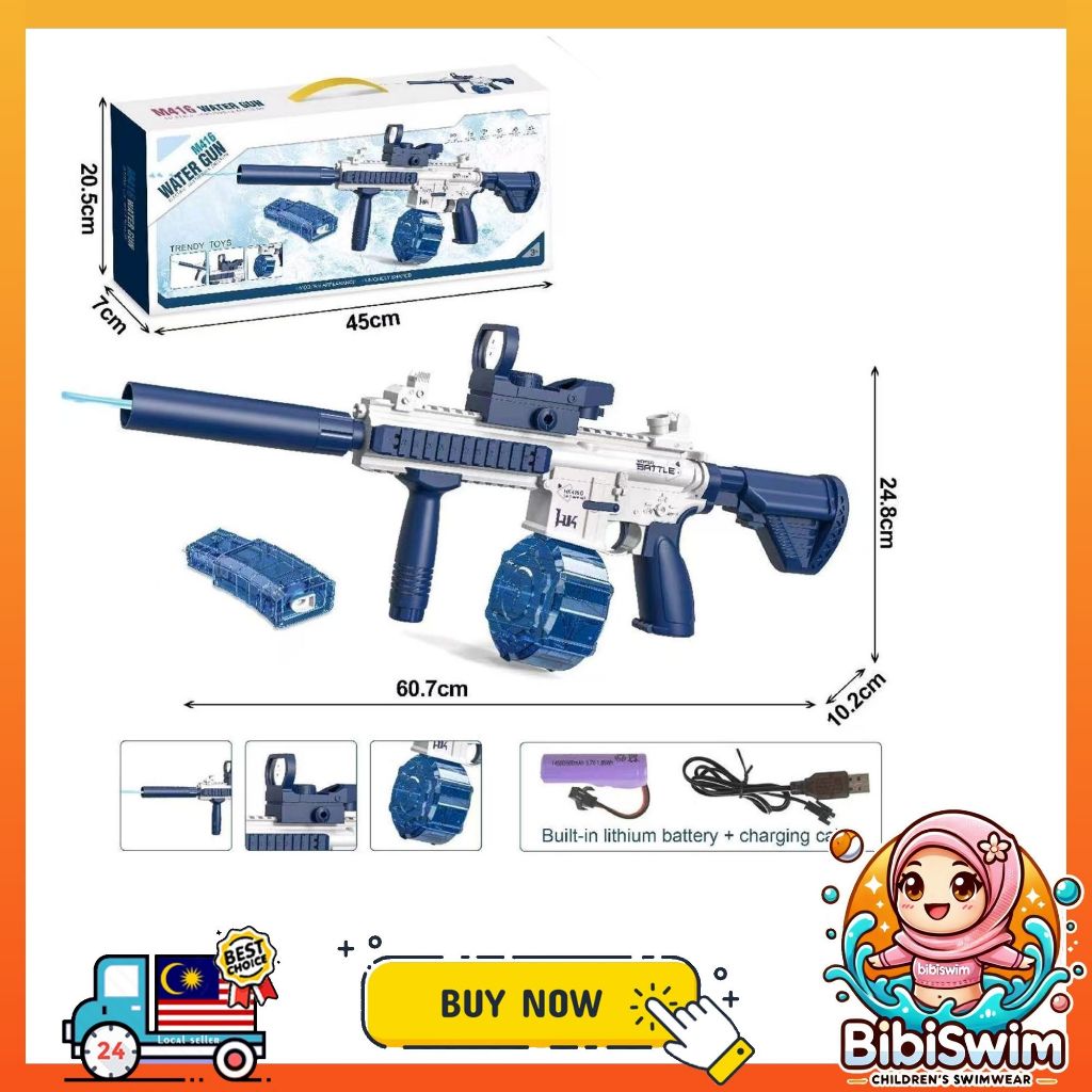 BIBISWIM Rechargeable LED Water Blaster