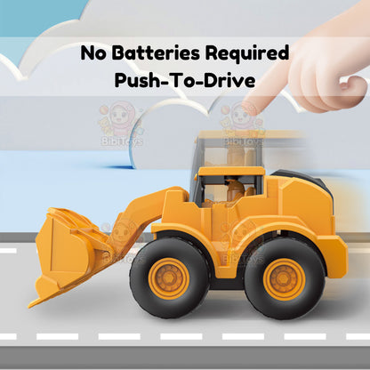 BIBISWIM Press & Go Toddler Cars