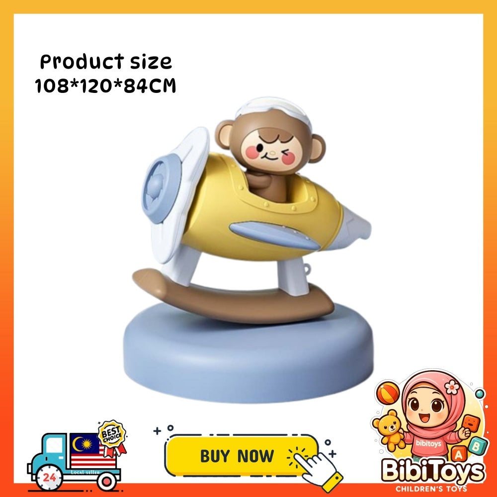 BIBISWIM Bath Suction Spinner Toy Set