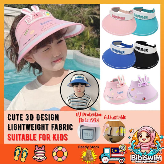BIBISWIM Sun Safe Kids Brim Hat