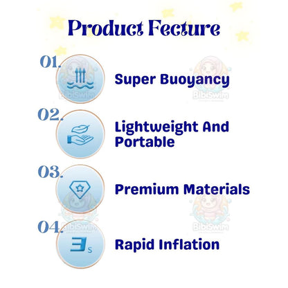 BIBISWIM AutoInflate Swim Vest