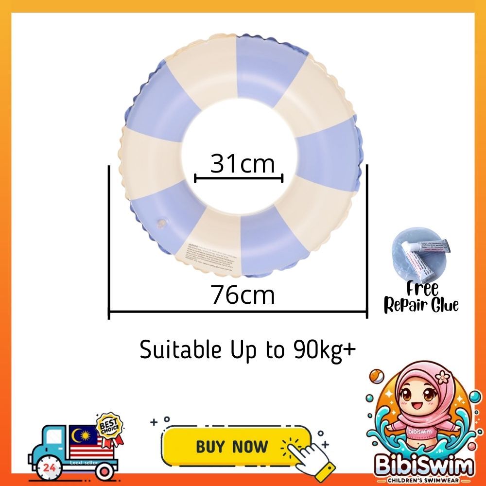 BIBISWIM Inflatable Donut Swim Ring