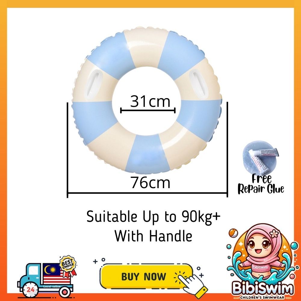 BIBISWIM Inflatable Donut Swim Ring