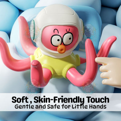 BIBISWIM Octopus Ring Toss Bath Toy
