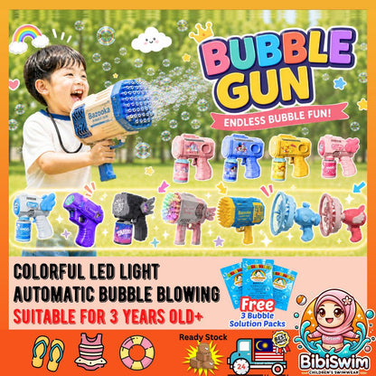 BIBISWIM Automatic Bubble Blaster with LED Lights