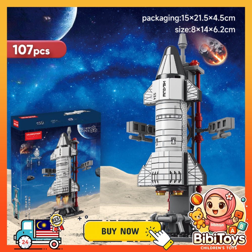 BIBISWIM Space Station Rocket Blocks