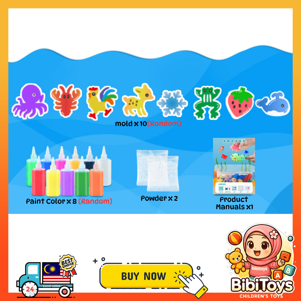BIBISWIM Magic Water Gel Craft Kit