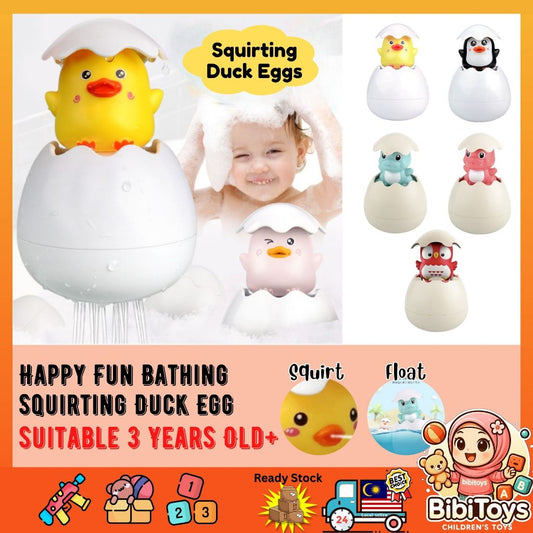 BIBISWIM Splash Spray Bath Eggs