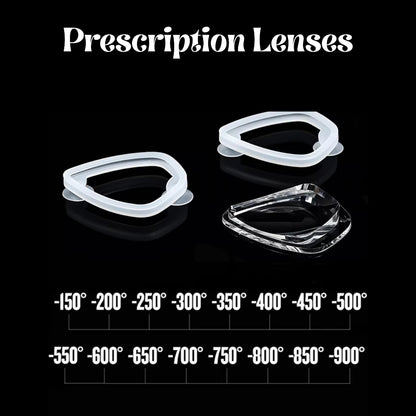 BIBISWIM Myopia Snorkel Mask Power Lens