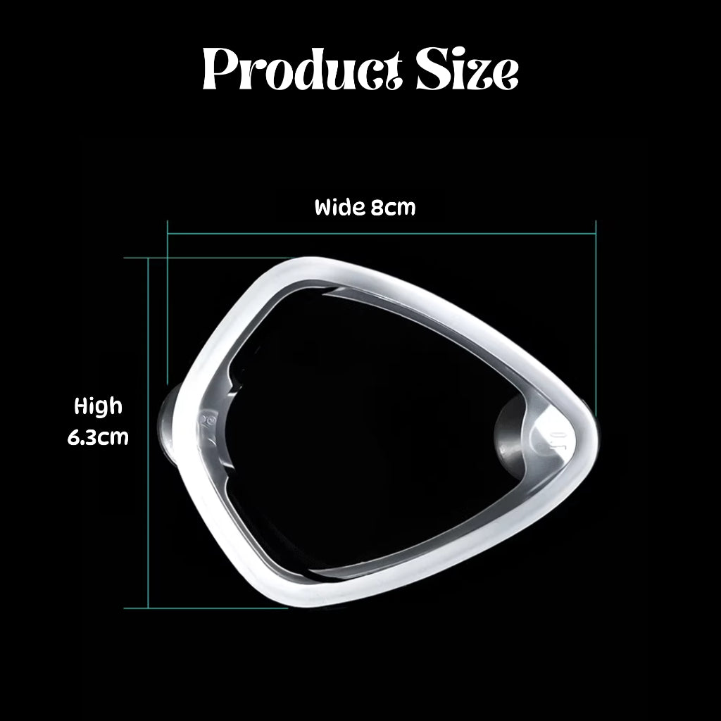 BIBISWIM Myopia Snorkel Mask Power Lens