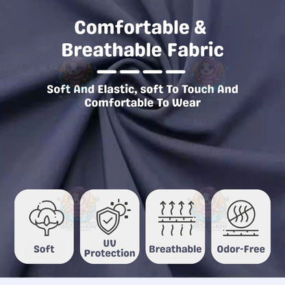 BIBISWIM Plus Size Long Sleeve Swim Skirt