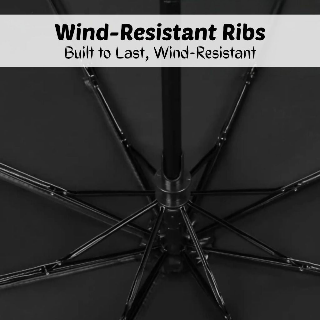 BIBISWIM Auto Manual UV Rain Umbrella