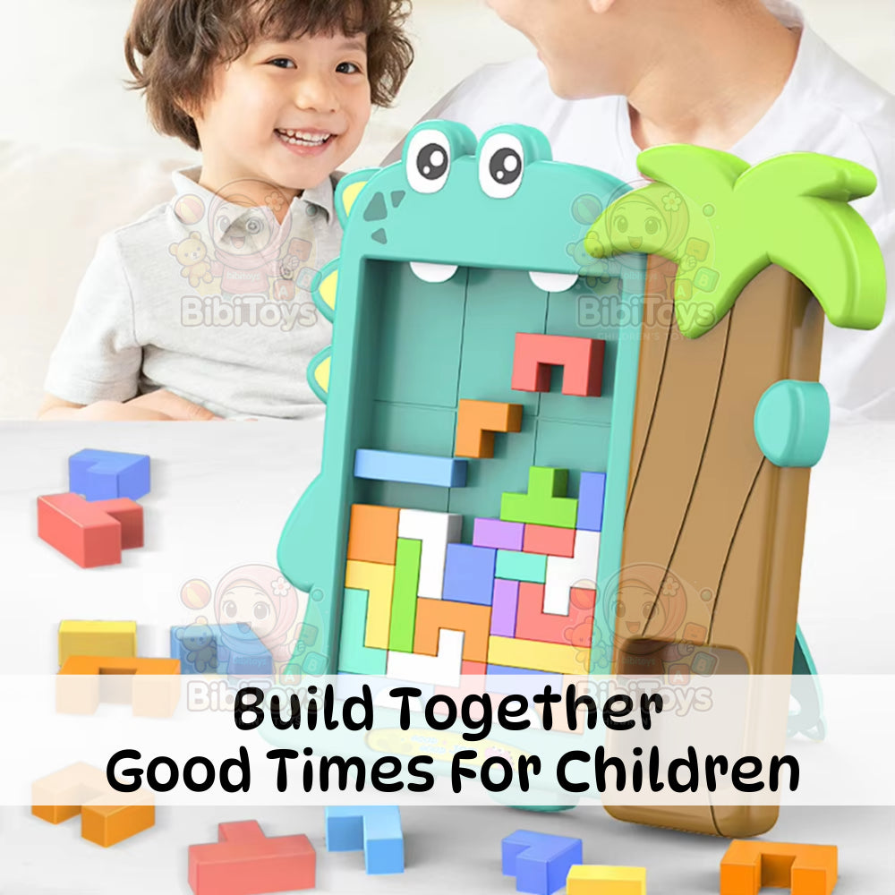 BIBISWIM 3D Tetris Puzzle Blocks