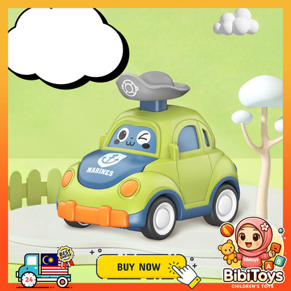 BIBISWIM Press & Go Toddler Cars
