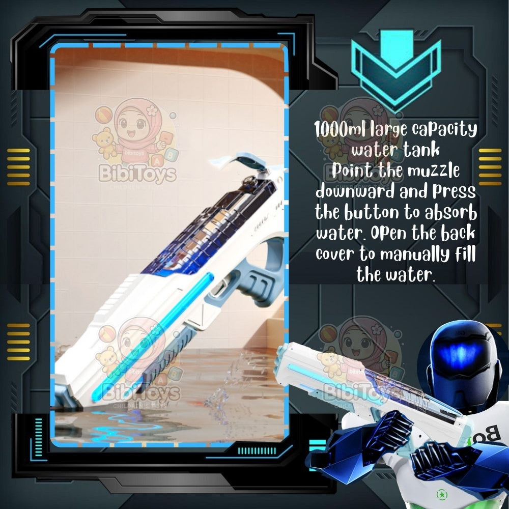 BIBISWIM AquaJet Pro Rechargeable Water Blaster