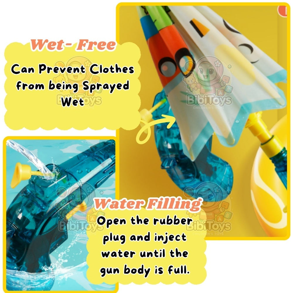 BIBISWIM Dino Frog Duck Water Blaster