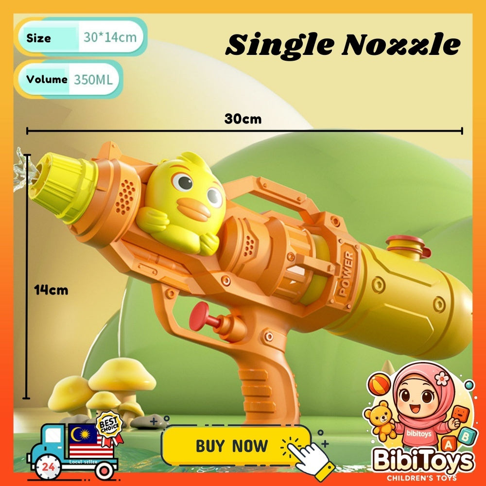 BIBISWIM Dual Nozzle Dino Water Blaster